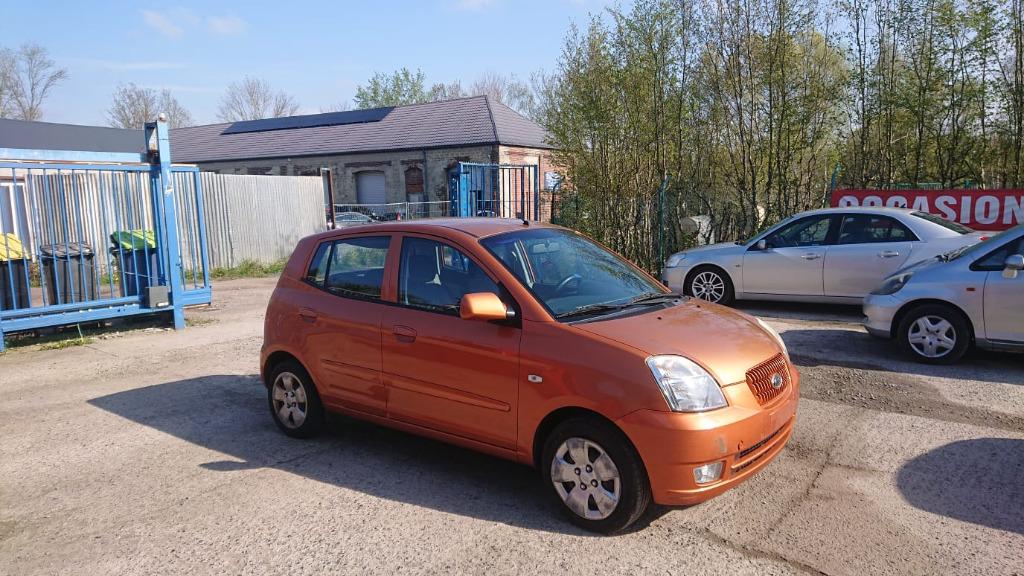 Kia picanto 1100 essence 2007 136000km 5 ptes GARANTIE, Auto's, Voorwielaandrijving, Stof, Zwart, 48 kW
