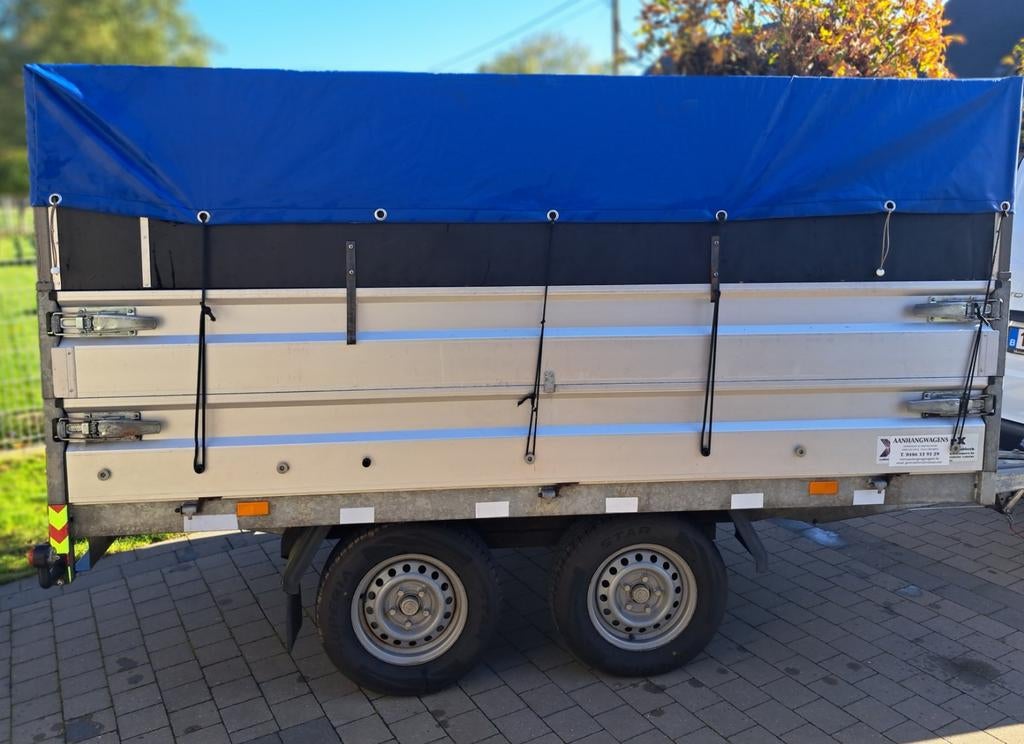 Aanhanger Hapert 2000kg, Ophalen
