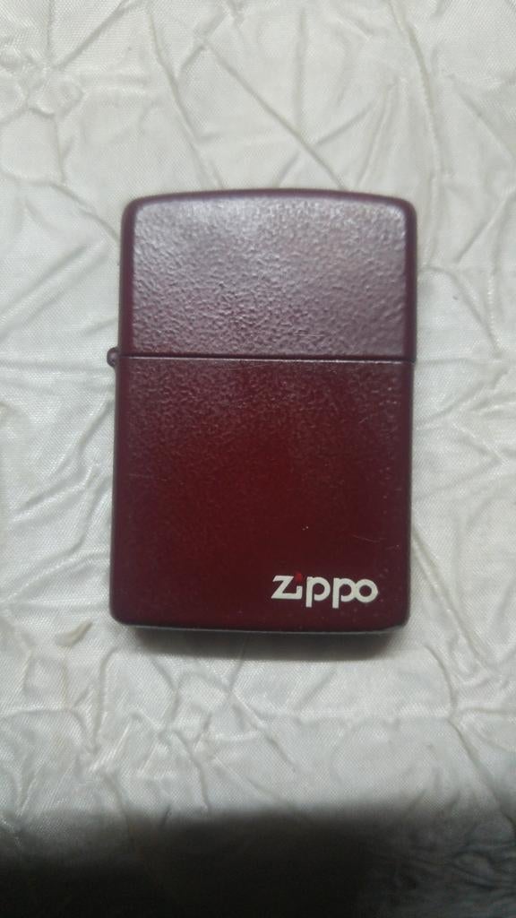 Vintage aansteker Zippo briquet brass bordeaux 1989 21, Enlèvement ou Envoi, Comme neuf