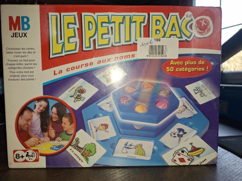 LE PETIT BAC, DE RACE VOOR NAMEN, Hobby en Vrije tijd, Drie of vier spelers, Ophalen of Verzenden, Gebruikt, MB
