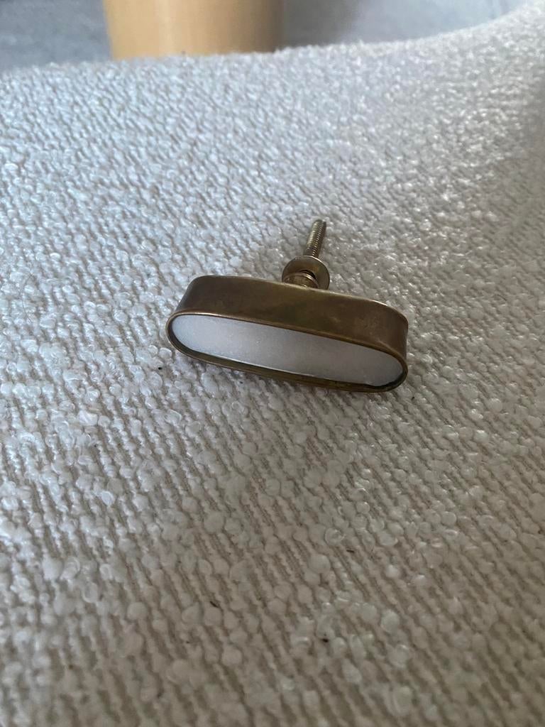 Deurklink deurknop zara home messing, Ophalen, Zo goed als nieuw