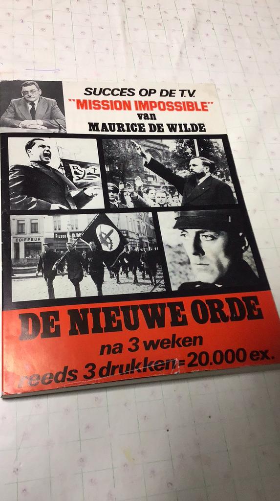 De Nieuwe Orde - boek door Maurice De Wilde, Livres, Histoire nationale, Utilisé, 20e siècle ou après, Enlèvement