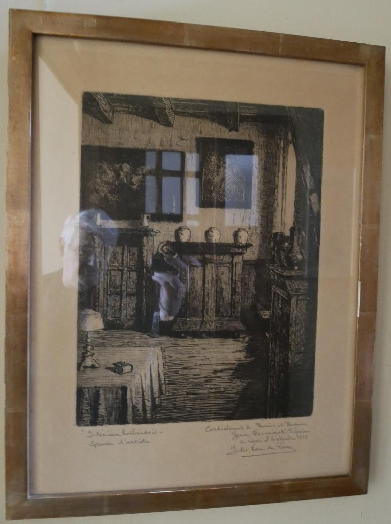 Jules Van de Leene : épreuve d'artiste de 1952, Enlèvement