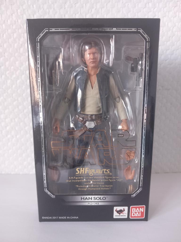 S.H. Figuarts Han Solo - Star Wars, Verzamelen, Ophalen of Verzenden, Zo goed als nieuw, Actiefiguurtje