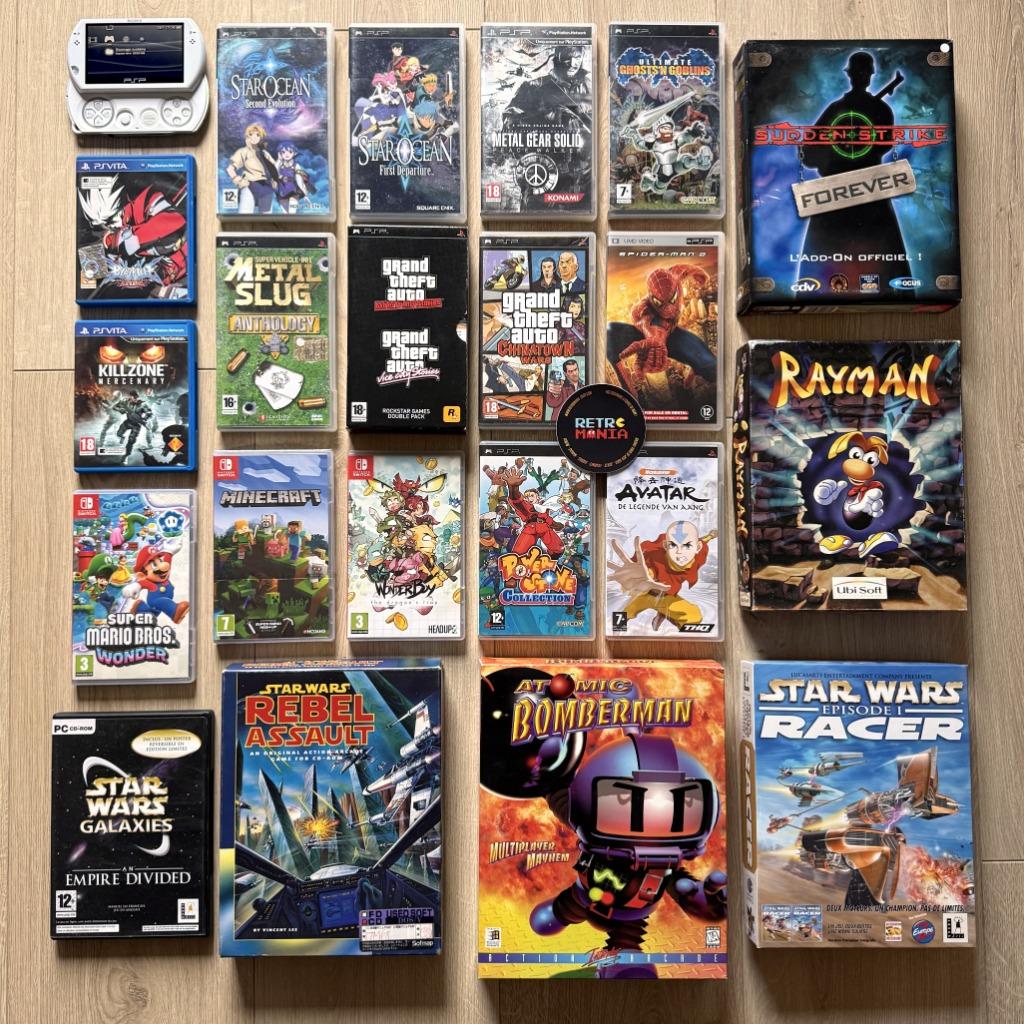 Console PSP Go + Jeux PSP / Vita / Switch / PC, Games en Spelcomputers, Playstation, Gebruikt, Playstation, Playstation