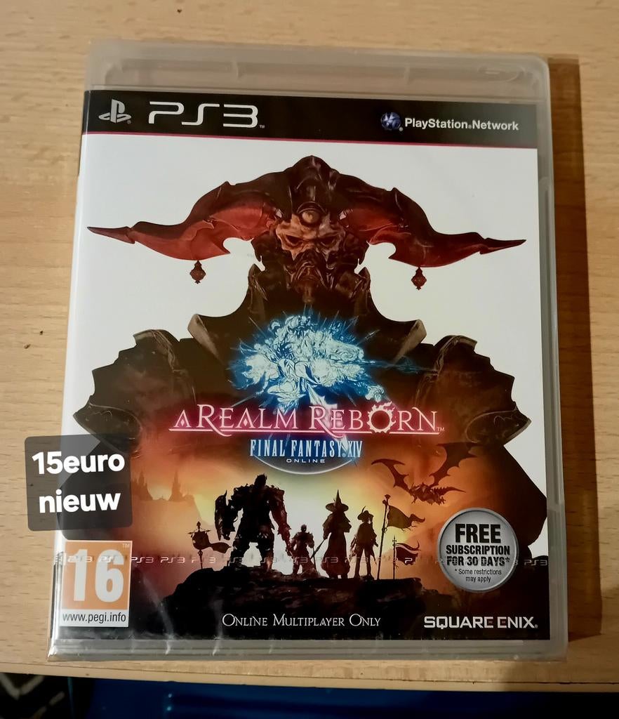 PS3 A realm reborn (sealed), Ophalen of Verzenden