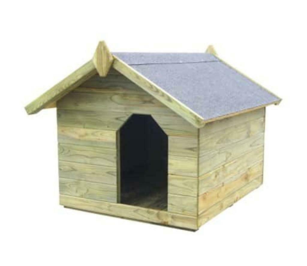 Niche geante 4 tailles bois FSC L au XXXL abri chien GEANT, Animaux & Accessoires, Enlèvement