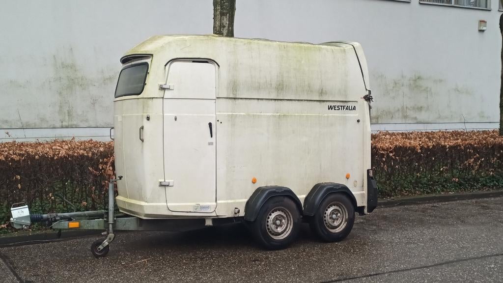 Paardentrailer Westfalia, Dieren en Toebehoren, Ophalen, Gebruikt, Polyester, 2-paards trailer