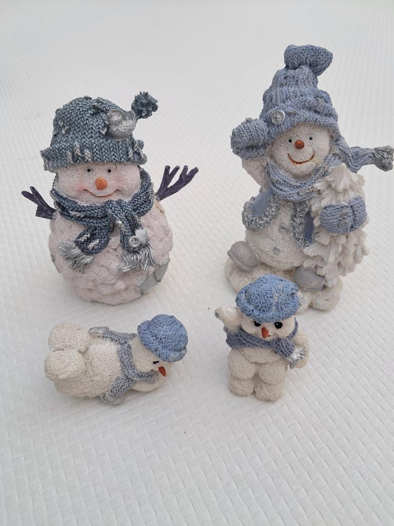Décorations de Noël en bleu et blanc, Ophalen of Verzenden, Gebruikt