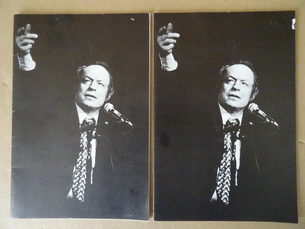 Charles Dumont Tournee 1980 boekje programma Los te koop 19e, Ophalen of Verzenden, Gebruikt, Overige typen