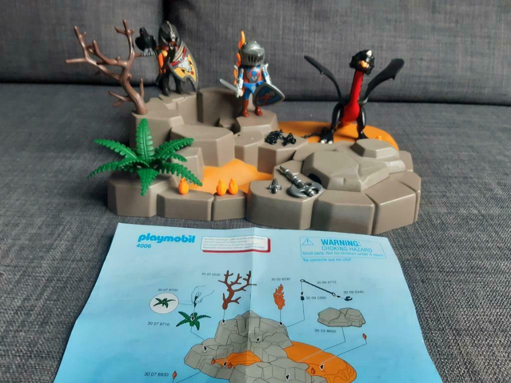 Playmobil 4006 draken ridders, Ophalen of Verzenden, Gebruikt, Complete set