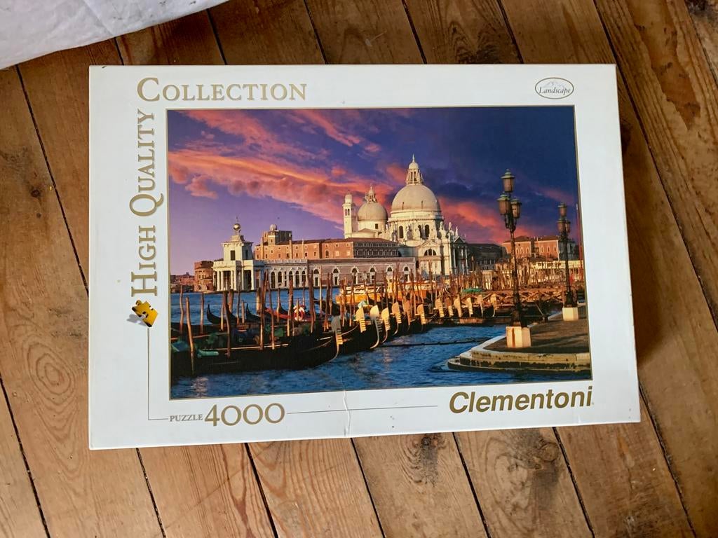 Puzzle Clementoni 4000., Ophalen of Verzenden, Meer dan 1500 stukjes, Gebruikt, Legpuzzel