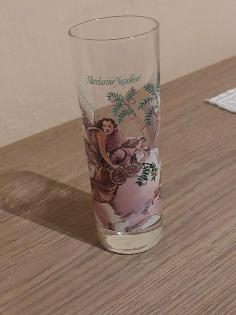 Glas : Mandarine Napoléon, Collections, Envoi, Comme neuf, Verres et Verres à shot