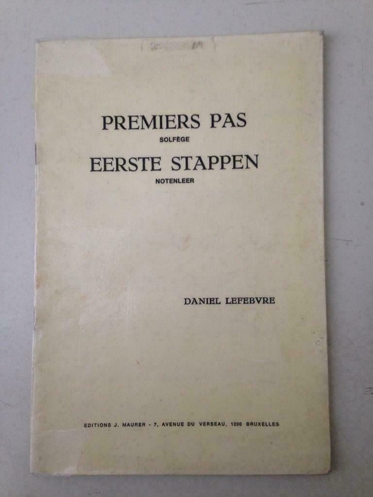 Premiers Pas Solfège - Daniel Lefebvre, Enlèvement ou Envoi