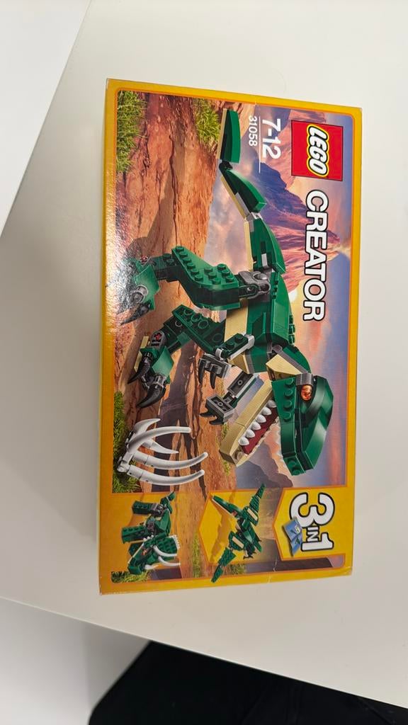 Lego creator dinosaurus 31058, Ophalen of Verzenden, Zo goed als nieuw, Lego