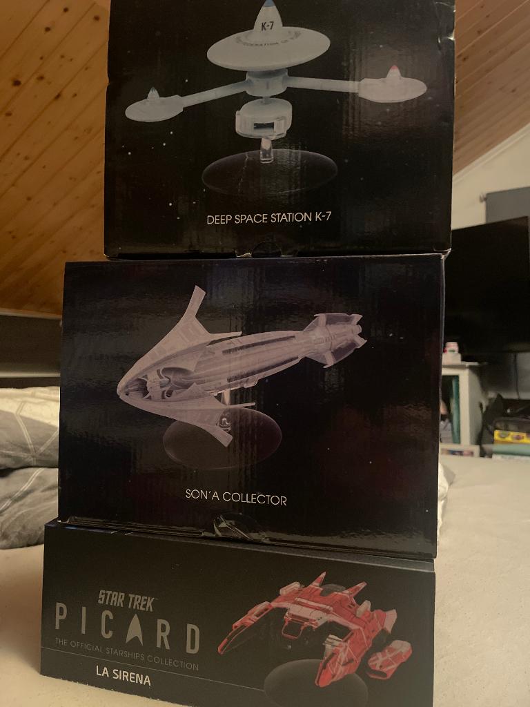 Star trek eaglemoss, Ophalen, Zo goed als nieuw