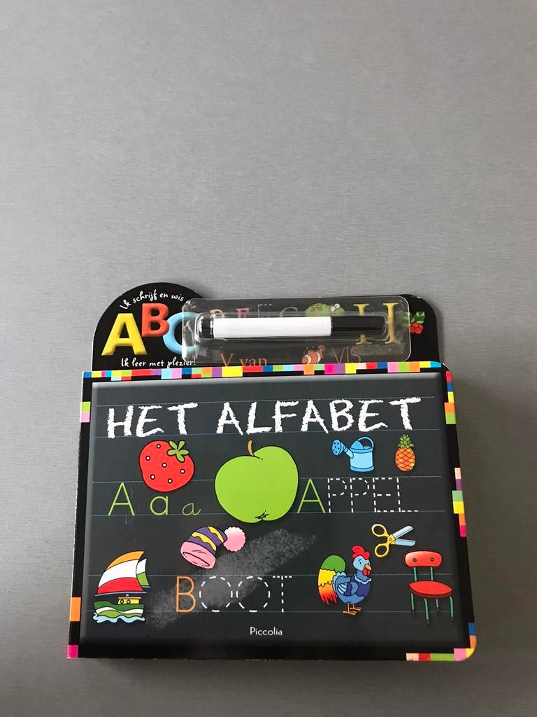 Het alfabet boek, Boeken, Ophalen, 3 tot 4 jaar, Zo goed als nieuw, Uitklap-, Voel- of Ontdekboek