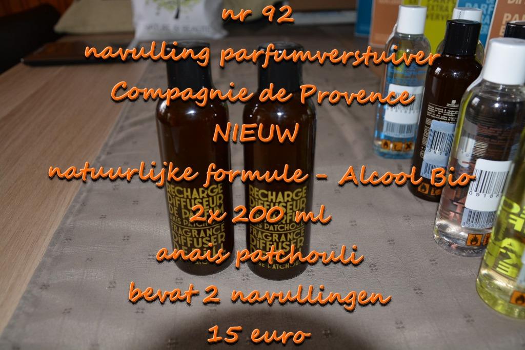 92. recharges d'atomiseurs, NEUF, frais de port inclus, Envoi, Neuf