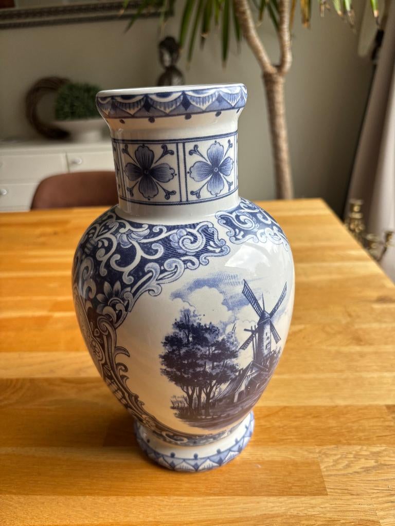 vaasje Delfts blauw, Antiek en Kunst, Ophalen