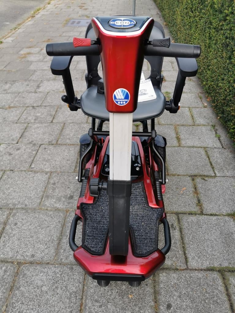 Trottinette Vermeiren berline pliable légère pliable, Divers, Enlèvement ou Envoi, Pliant, Comme neuf, Fauteuil roulant électrique