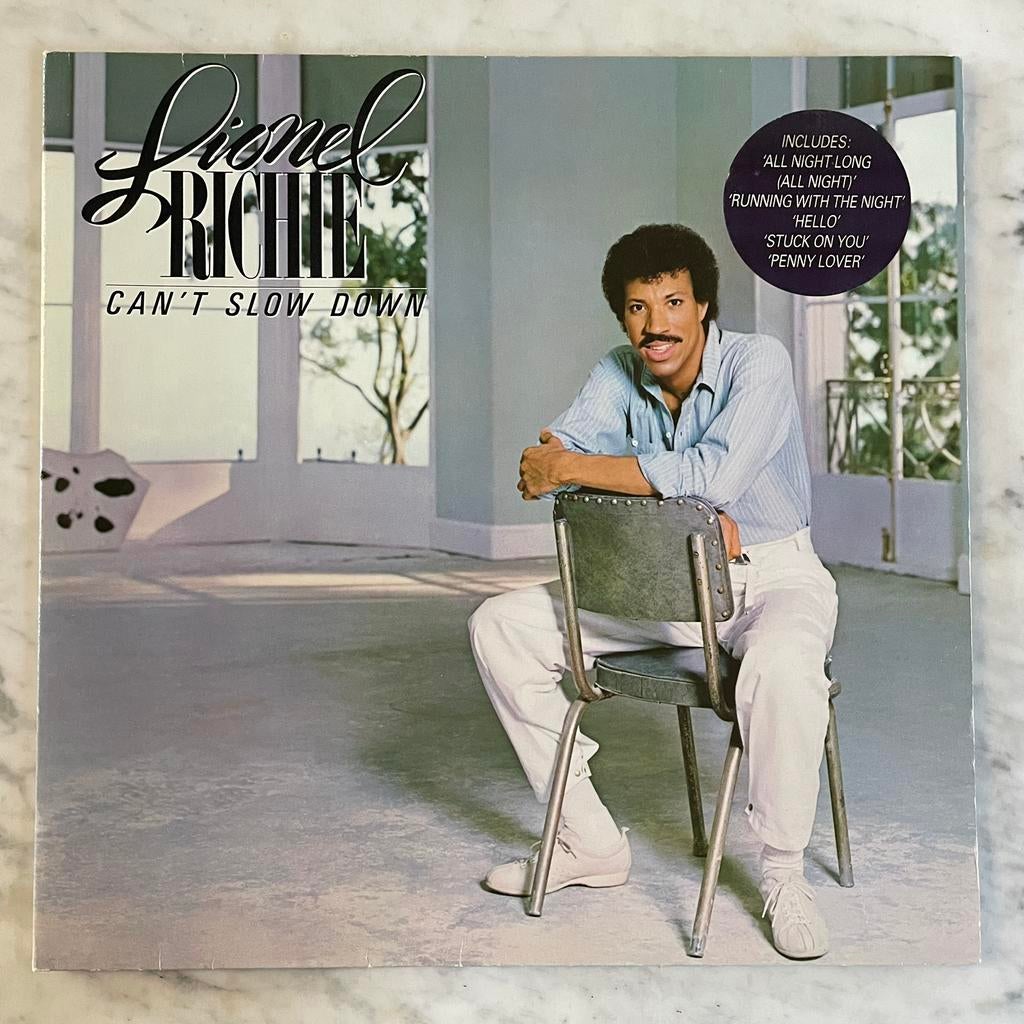 Lionel Richie – Can't Slow Down, Ophalen of Verzenden