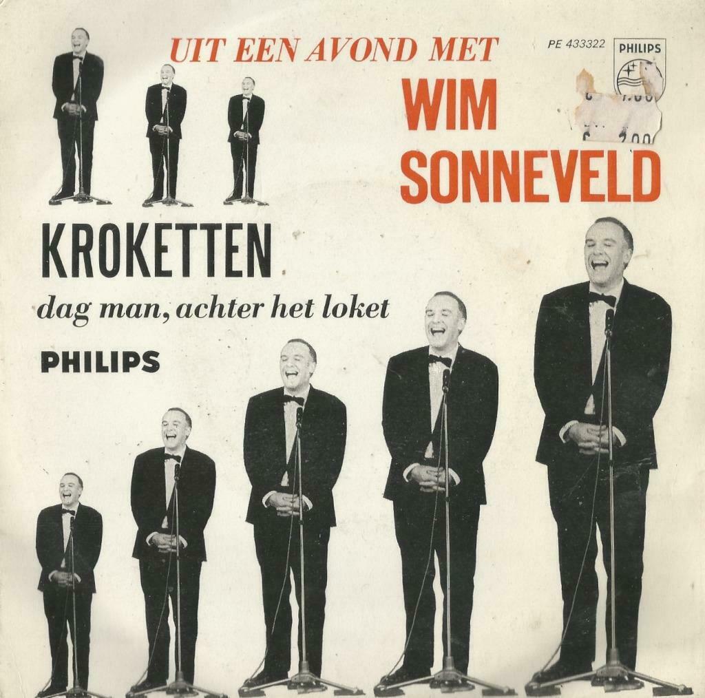 Wim Sonneveld – Kroketten / Dag man achter het loket – Singl, Ophalen of Verzenden, Gebruikt, Nederlandstalig