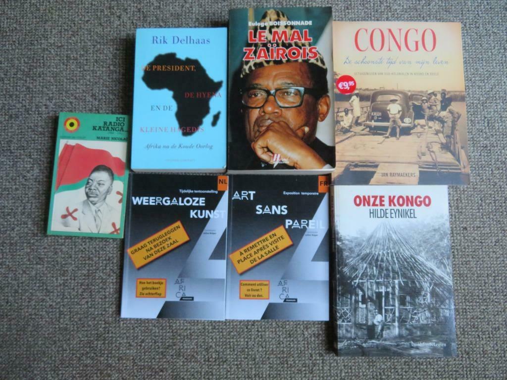 assortiment boeken Kongo-Zaire, Boeken, Ophalen of Verzenden, Gelezen