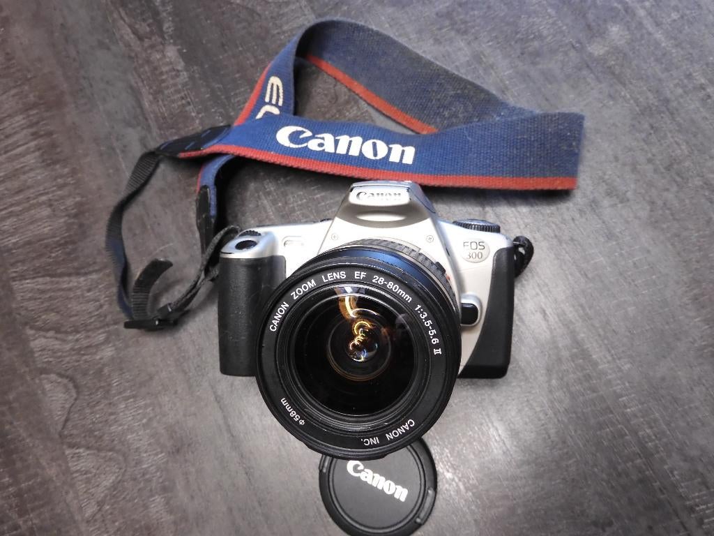 CANON EOS 300 + EF 28-80mm, Enlèvement ou Envoi, Utilisé, Reflex miroir, Canon