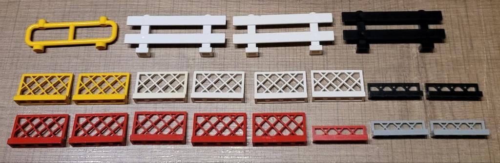 Lego set: hekjes, Kinderen en Baby's, Speelgoed | Duplo en Lego, Ophalen of Verzenden, Gebruikt, Losse stenen, Lego