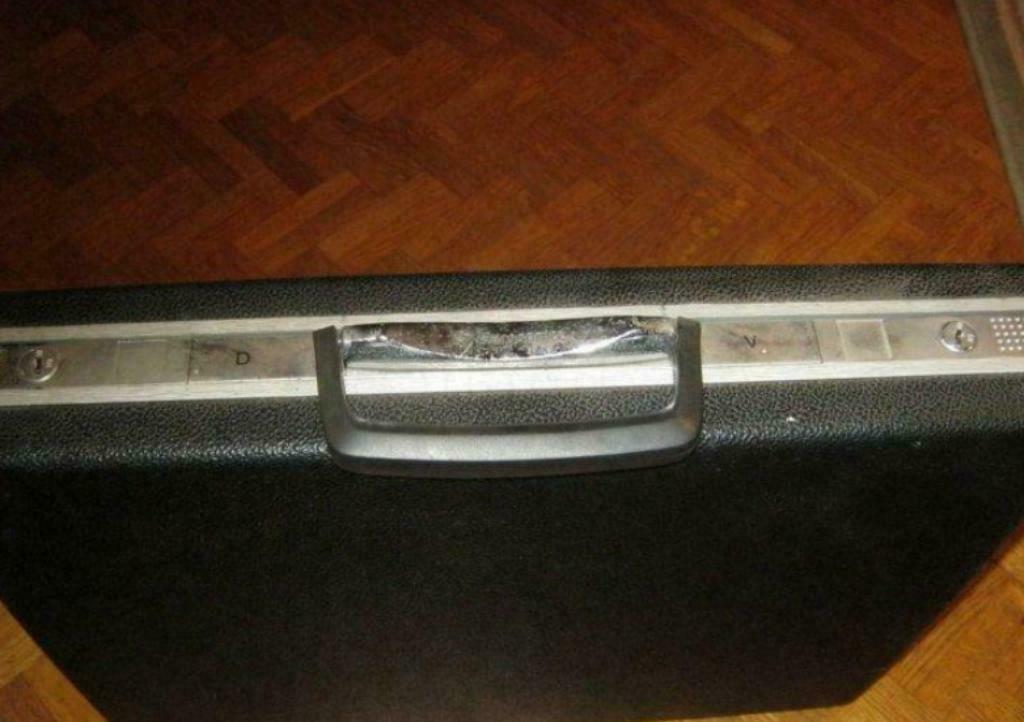 aktekoffer Samsonite kleur zwart, Ophalen of Verzenden, Gebruikt