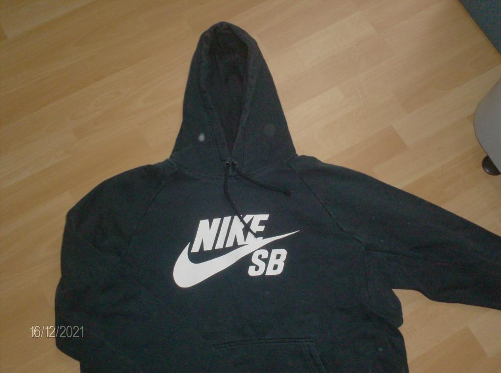 Trui met kap zwart merk nike sb - maat m, Maat 48/50 (M), Zwart, Ophalen of Verzenden, Gedragen