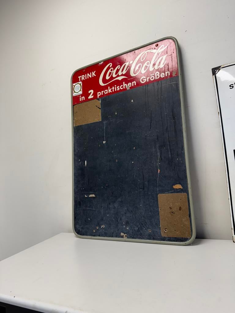 Coca Cola reclame krijtbord, Verzamelen, Merken en Reclamevoorwerpen, Ophalen of Verzenden, Gebruikt, Reclamebord