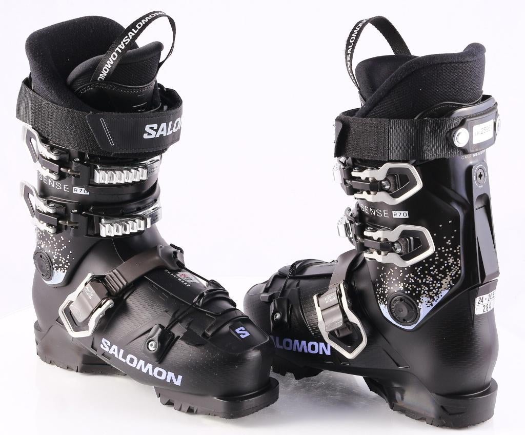 Chaussures de ski 38 38.5 EU pour femmes SALOMON SENSE, Sports & Fitness, Ski & Ski de fond, Utilisé, Chaussures, Salomon, Carving