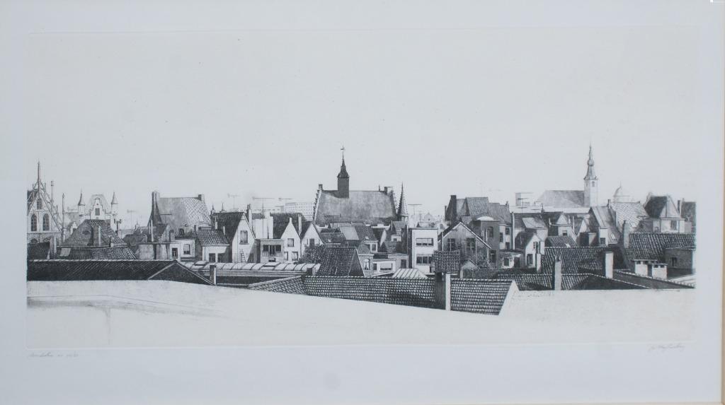 Jef Van Grieken (1950): Mechelen 41/50 (108 x 68 cm), Enlèvement