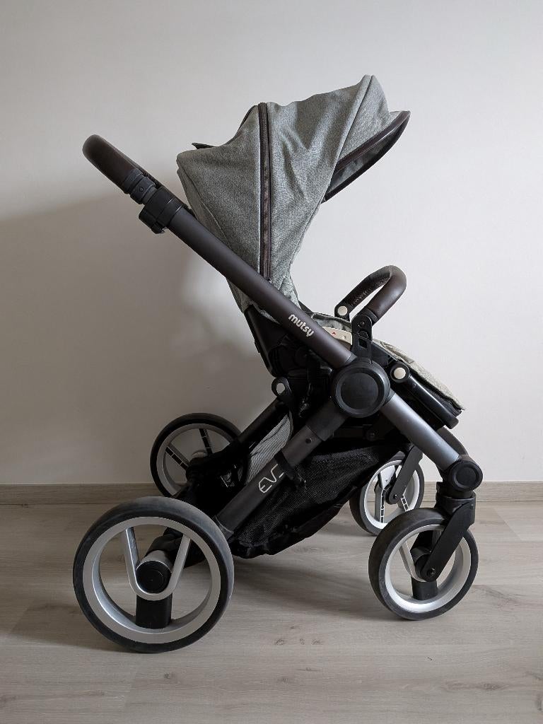 Kinderwagen Mutsy EVO, Utilisé, Poussette, Mutsy, Tige de poussée réglable