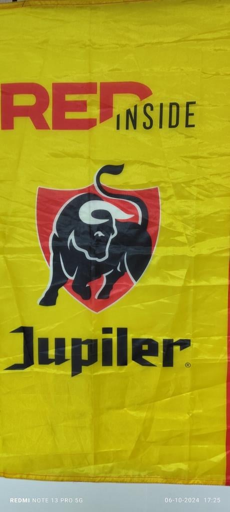Jupiler, Belgische vlag. 1m50/88cm, Diversen, Ophalen, Zo goed als nieuw