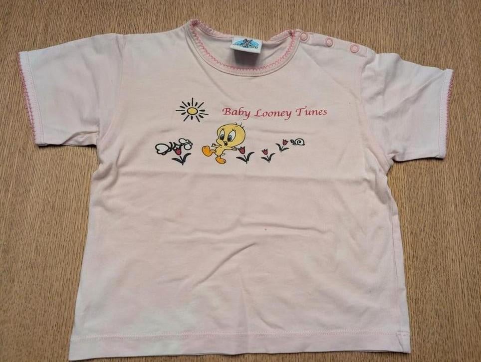 T-shirt Tweety pour 1,5 ans, Enlèvement ou Envoi, Comme neuf, Baby looney tunes, Chemisette ou Manches longues
