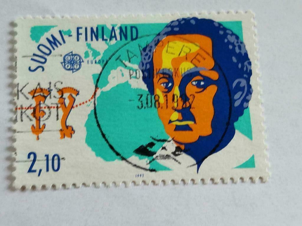 Finland 1992 - Yv 1142 - ontdekking van Amerika, Verzenden, Finland, Gestempeld