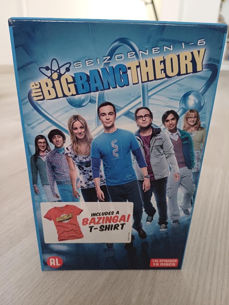 The Big Bang Theory DVD box, Enlèvement ou Envoi, Coffret, Comme neuf, Comédie