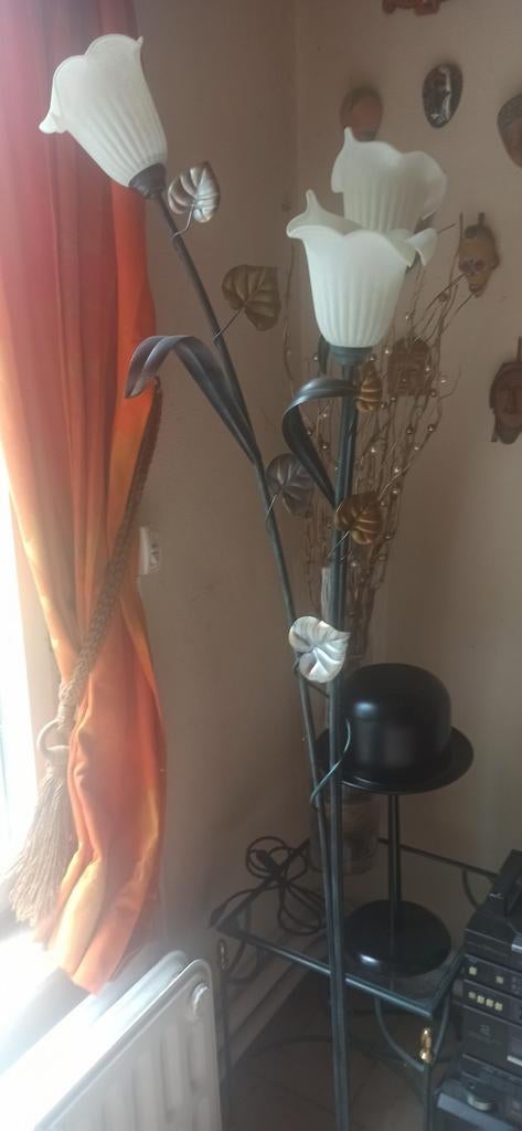 Lampadaire sur pied vintage, Enlèvement, Comme neuf
