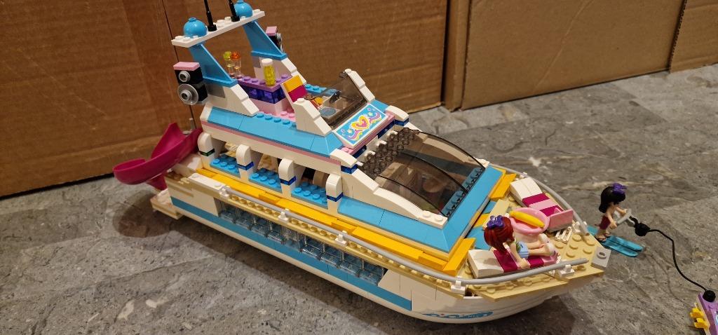 Lego Friends Dolfijn cruiser + waterscooter 41015 + 41000, Enfants & Bébés, Enlèvement, Lego