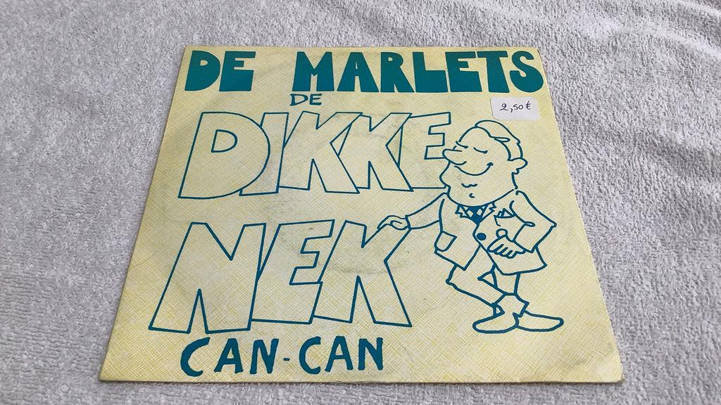 De dikke nek can-can. De Marlets., Ophalen of Verzenden, Zo goed als nieuw, Single