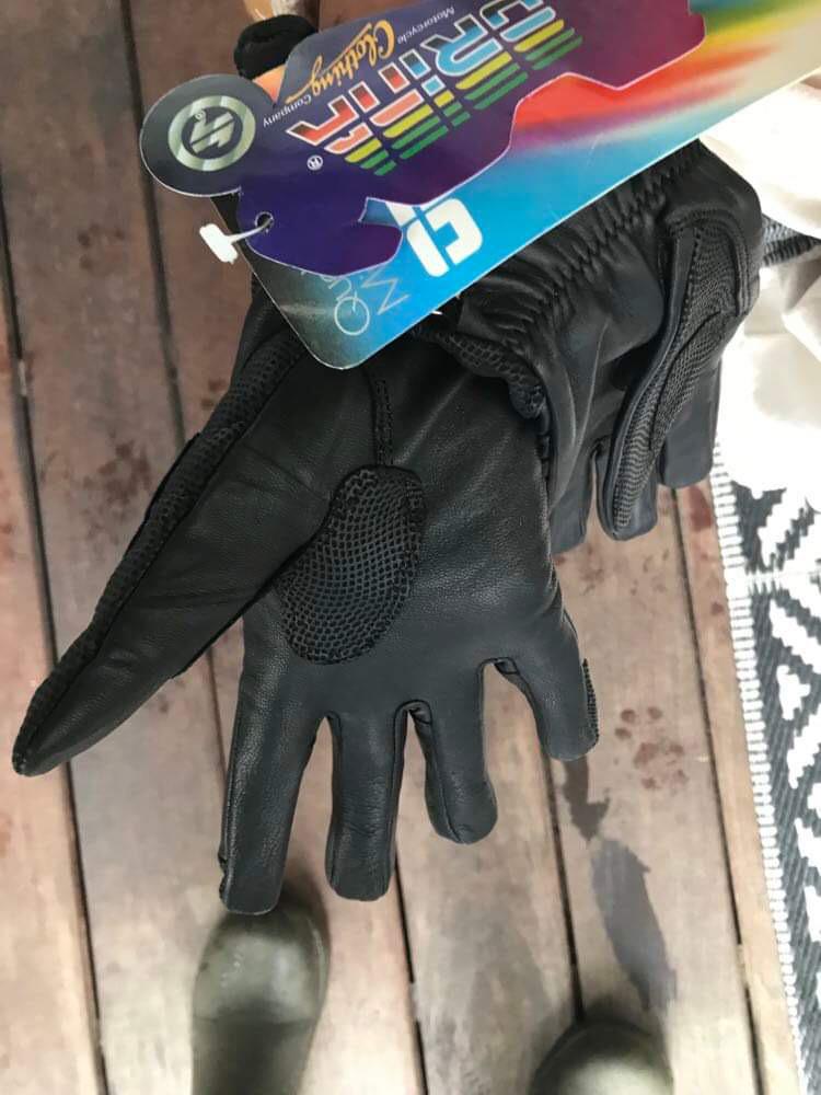 Lederen dameshandschoenen, Motoren, Kleding | Motorkleding, Nieuw met kaartje, Ophalen of Verzenden, Orina, Dames