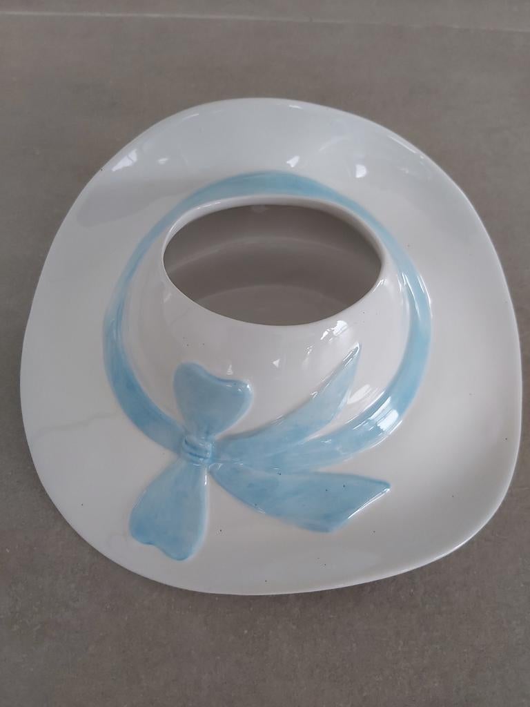 Hoed voor doop- of huwelijksdecoratie, Ophalen of Verzenden, Zo goed als nieuw, Versiering
