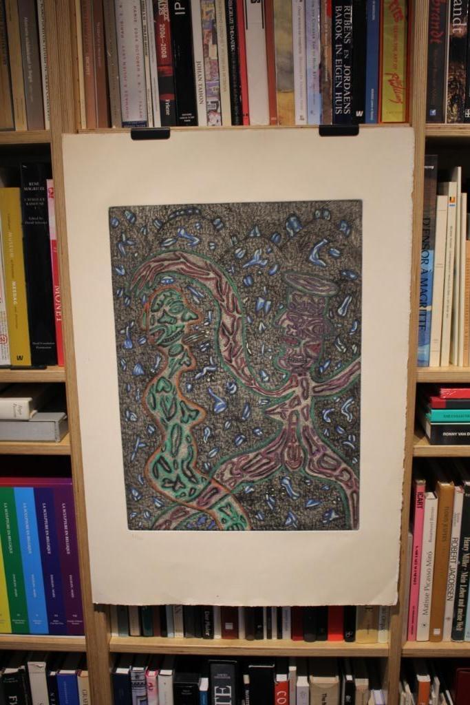 Pjeeroo Roobjee Originele ets en aquatint, Enlèvement ou Envoi