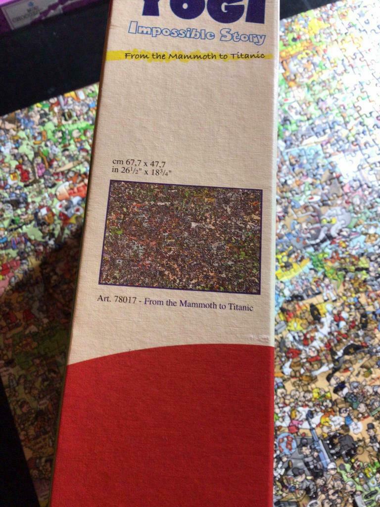 Yogi puzzle histoire impossible, Enlèvement ou Envoi, 500 à 1500 pièces, Comme neuf, Puzzle