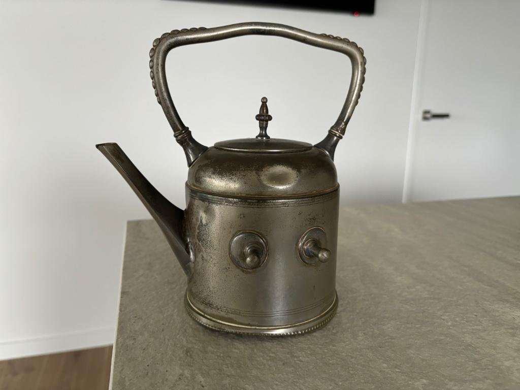Tinnen keteltje, Antiek en Kunst, Ophalen of Verzenden