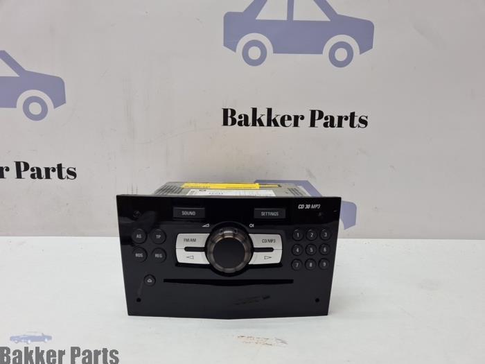 Radio CD Speler van een Opel Corsa, Auto-onderdelen, Gebruikt, -, -, Opel