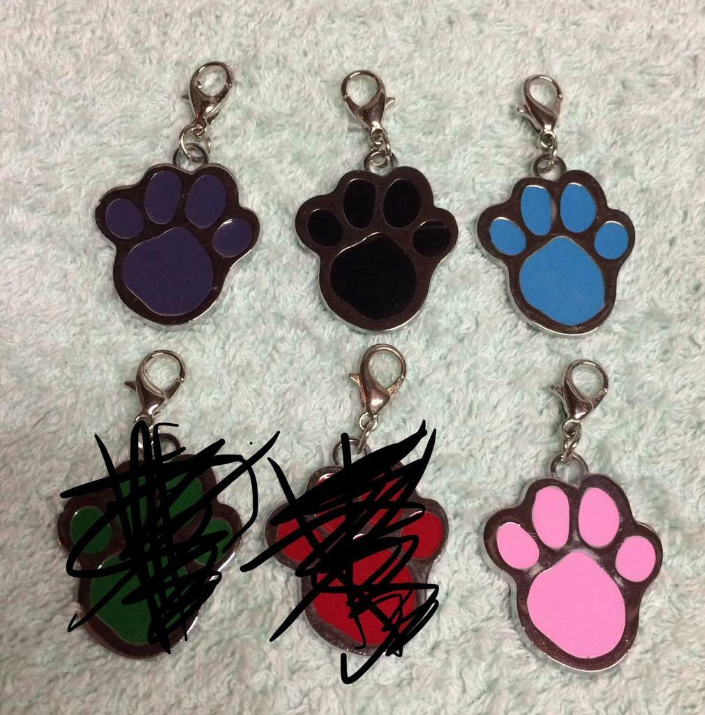Honden/katten poot bedel.3/3 cm., Enlèvement ou Envoi, Neuf