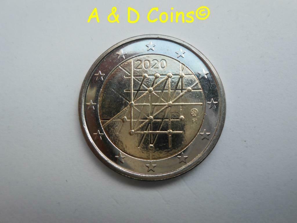 Finland 2 euro cc 2020, Enlèvement ou Envoi, Finlande, 2 euros, Monnaie en vrac